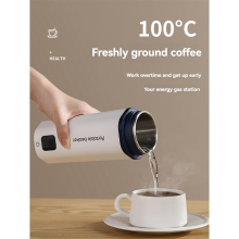 Portable Beaker Tea Kettle 6 Preset Electric Water Heater for Boiling Self Heating Cup B EU Plug