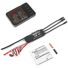 30A Brushless ESC 2-3S Lipo Support BEC Output with Programming Card for RC Car Boat Aircraft DIY Parts