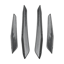 Car Front Bumper Side Splitter Spoiler Fog Lamp Trim for 2 Series M2 G87 2023+ Carbon Fiber