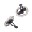 2pack Replacement Whisks for Electric Milk Frother Automatic Steamer -809-WH, -809-BL 4