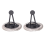 2pack Replacement Whisks for Electric Milk Frother Automatic Steamer -809-WH, -809-BL 5