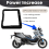 Motorcycle Modified Instrument Protection Frame for 368G Display Decorative Shell Screen Protective Cover Black 5