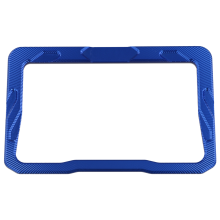 Motorcycle Modified Instrument Protection Frame for 368G Display Decorative Shell Screen Protective Cover Blue