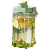 Cold Beverage Bucket Drinking Bottle Household Tank with Large Capacity for Straight Drink Juice Bucket3.5L A