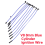 V8 8mm Blue Cylinder-Ignition Wire RTC6551 HT Leads Performance Double Silicon for Range Classic 3.5 3.9 11