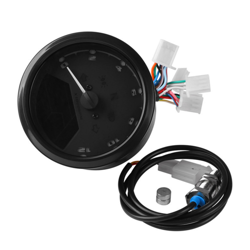Motorcycle LCD Instrument Odometer Tachometer Speedometer Digital Oil Gauge with Induction Sensor 1