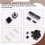 DIY Calculator Kit LED Display Electronic Making with Battery SMD Soldered for Solder Project B 10