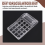 DIY Calculator Kit LED Display Electronic Making with Battery SMD Soldered for Solder Project B 9