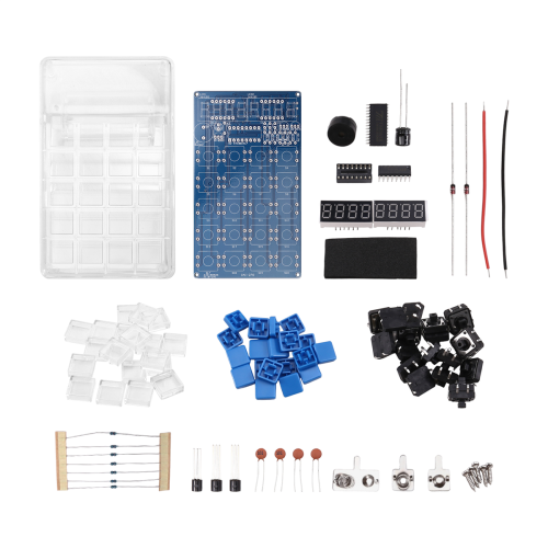 DIY Calculator Kit with LED Display Electronic Making Soldering Training Experiment Practice Project B 2