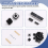 DIY Calculator Kit with LED Display Electronic Making Soldering Training Experiment Practice Project B 10