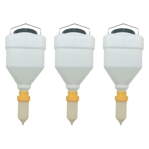 3PCS 3.5L Sauce Bottle Squeeze Hanging Dispenser Large 1