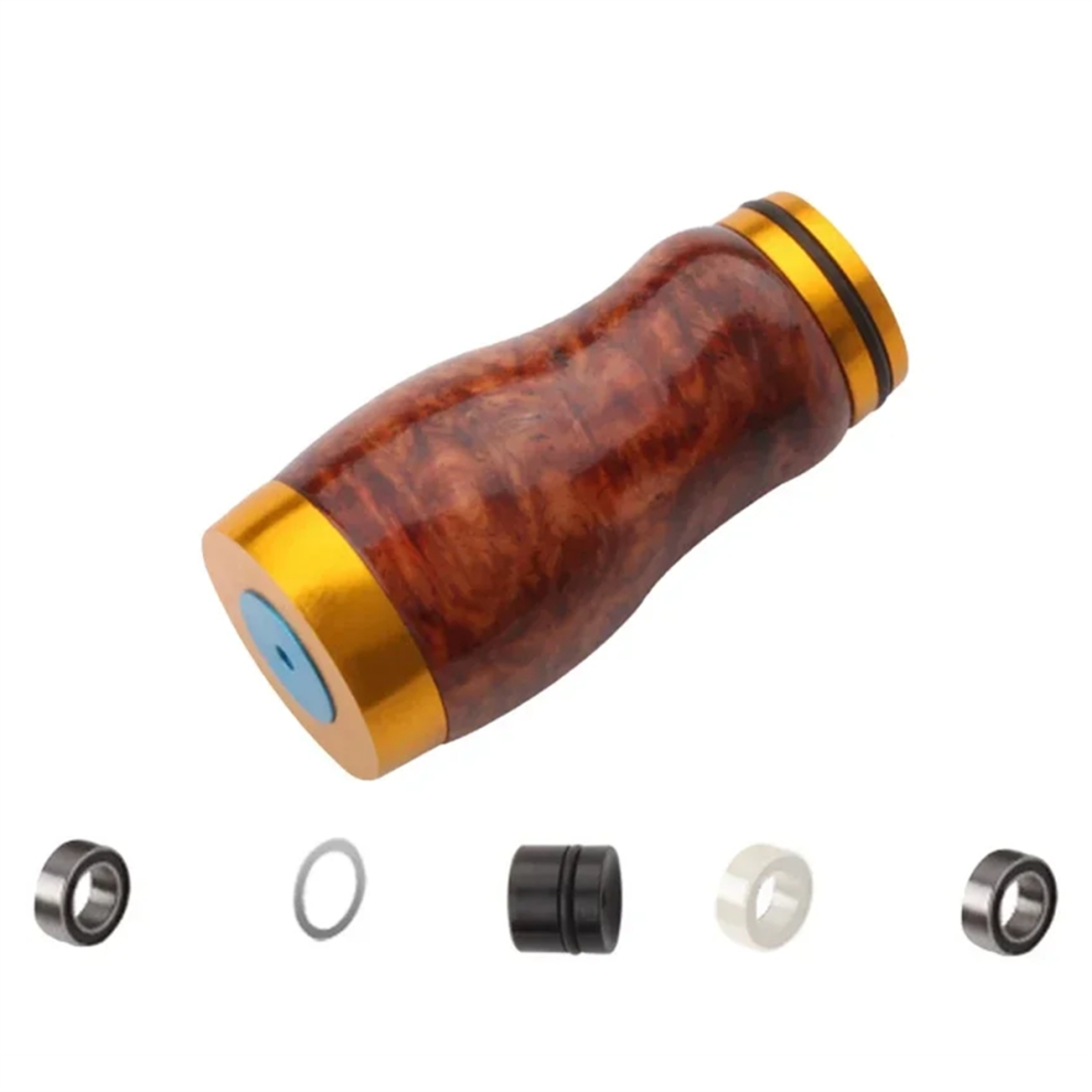 Photos - Climbing Gear Fishing Wheel Wood Knob Grip for / Baitcasting Reel Spinner Cork Rocker Knobs Tackles B