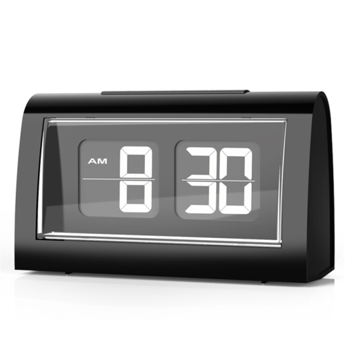 Desk Clock Large Digital Battery Powered Decorative Flip Alarm Suitable for Office Dormitory Bedside