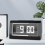 Desk Clock Large Digital Battery Powered Decorative Flip Alarm Suitable for Office Dormitory Bedside 6