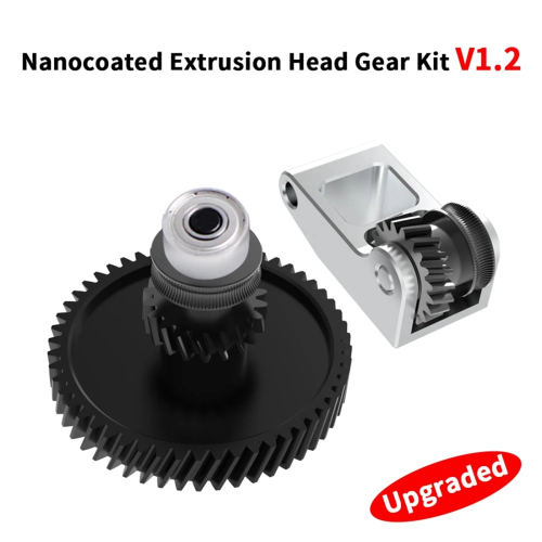Upgraded V1.2 Nanocoated Gear Kit High Precision Hardness 3D Printer Replacement Part for Bambu X1 P1 2