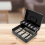 Security Storage Box Lockable Metal Cash with Tray Capacity Multi Compartment Portable Home Safe A 7