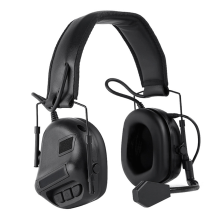 HD-08 5th-Gen Headphone Head-Mounted Soundproof for Ear Protection Earphones Black