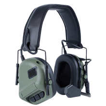 HD-08 5th-Gen Headphone Head-Mounted Soundproof for Ear Protection Earphones Green