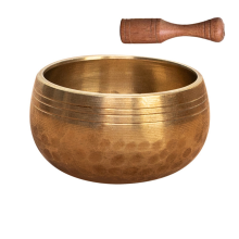 Mini 4cm Tibetan Singing Bowl Set Handmade Metal Sound Handcrafted in Nepal for Meditation and Yoga