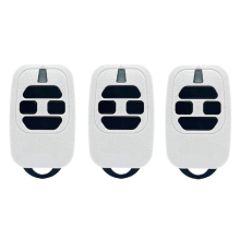 3Pcs Garage Door Remote Control 433.92MHz Rolling Code for GT4 GTI2 GTI4 Series Handheld Transmitter