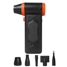 Electric Air Duster Rechargeable Blower Strong Wind 150g Thrust Pressure for Car Cleaning Snow