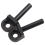 Motorcycle Windshield Adjustment Bolt Bracket Screw Fixed Plug for R1200GS ADV 2004-2012 7
