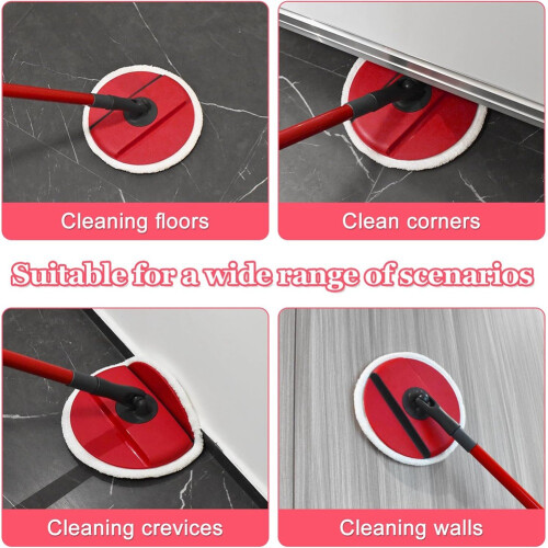 Microfiber Mop Pads Replacement for Clean Refills Washable Head Cleaning Floor Spare Parts 2