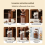 1000ml Cold Brew Coffee Maker with Handle 350 Mesh Filter for Home Outdoor Camping Hand-Grinded Pot 11