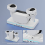 For 2 Charging Dock Base Headset Charger Station Stand Display Holde for Meta 3