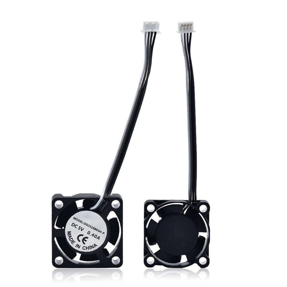 2Pcs Cooling Fan For X1 Series 2510 Dc5v/0.4A High Speed Cooler Fans Hotend X1c 4851371709506
