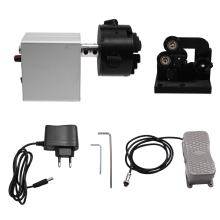 Electric Fishing Rod Repair Kits DIY Modification Accessories with Pedal Rotating Gluing Machine EU Plug
