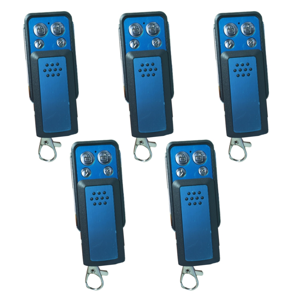 433Mhz Door Remote Universal 4 Button Copy Garage Clone Electric Duplicator Key 5Pcs 4851371701616