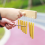 Handheld 8 Note Chime with Mallet for Ornament Professional Stage Wind Chimes Musical Percussion Instruments Gold 5