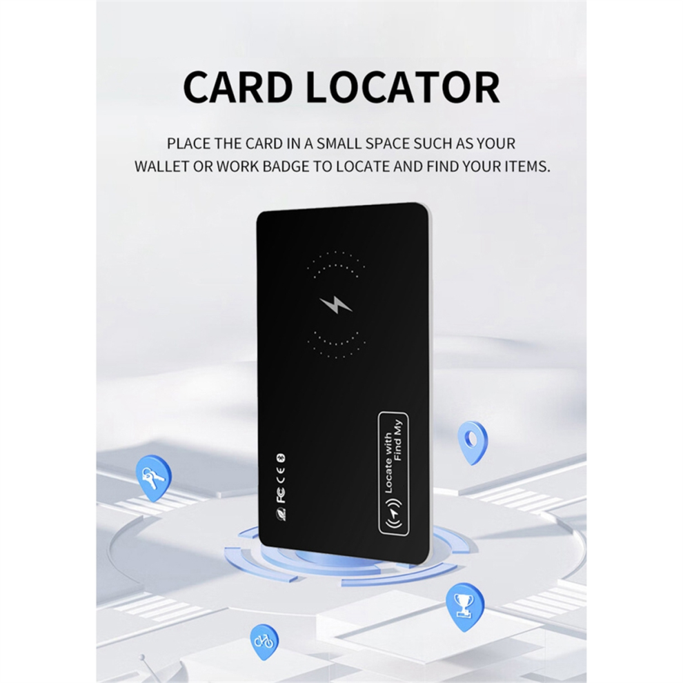 Ultra-Thin Wireless Wallet Tracker Card Anti-Loss Location Tracking Gps Locator Smart Tag For Find My 4851371716252
