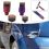 Car Dent Repair Pit Suction Tapping Hammer Leveling Pen Leather Head Tool 6