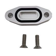 Billet Block Off Plate on Oil Pan for Gen III IV Series Engines LS3 LSX LS1 L9H LQ4 LQ9 L92 4.8L 5.3L