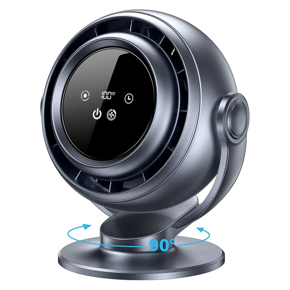 Mini Desk Fan,Oscillating Air Circulator Fan High Wind Speed Cooling Fan,Protable Touch Bladeless for Home Travel-image-OPC-PJCBHGV-NEW