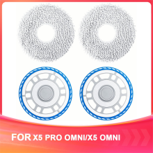2set Mop Cloths with Replacement Holder for X5 Pro Omni/X5 Omni Robot Vacuum Cleaner Parts