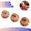 3Pcs Wood Guitar Knobs Control Volume Tone Buttons Electric Accessories Replacement Caps for Bass Potentiometer 6