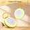 White Noise Machine with 11 Adjustable, Night Light, Bluetooth Speaker,Timing Function Green 8