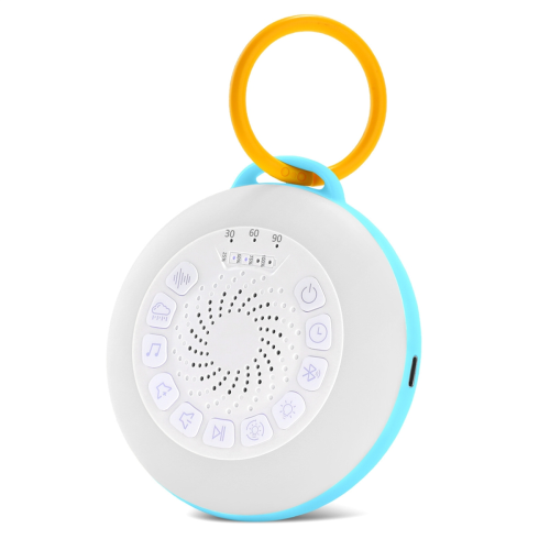 White Noise Machine with 11 Adjustable, Night Light, Bluetooth Speaker,Timing Function Blue 1