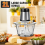 Electric Meat Grinder Kitchen Food Processor Blender Small Chopper for Aids Tools Preparation EU Plug 4