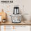 Electric Meat Grinder Kitchen Food Processor Blender Small Chopper for Aids Tools Preparation EU Plug 6