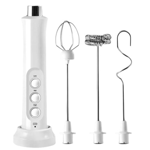 Handheld Electric Milk Frother Suitable for Beating Eggs in the Kitchen Portable Blender B 1