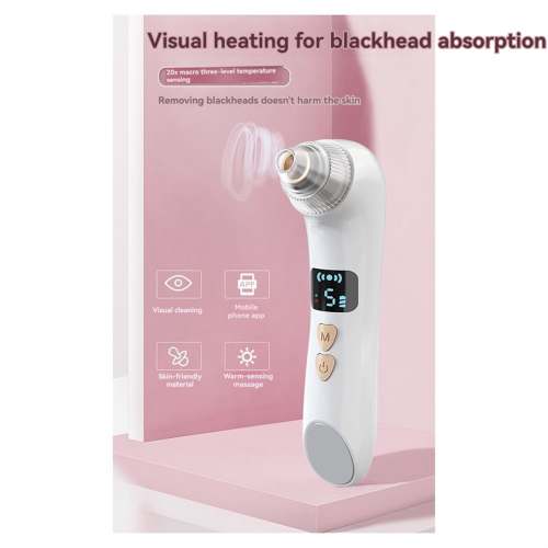Visual Blackhead Remover Deep Clean Machine Blackheads and Acne Heated Face Electric Sucker 2