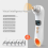 Visual Blackhead Remover Deep Clean Machine Blackheads and Acne Heated Face Electric Sucker 11