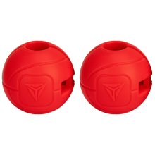 Motorcycle 25mm Engine Guard Fall Prevention Ball Protected Block Crash Bar Bumper Protector Decorative Red