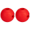 Motorcycle 25mm Engine Guard Fall Prevention Ball Protected Block Crash Bar Bumper Protector Decorative Red 1