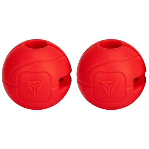 Motorcycle 25mm Engine Guard Fall Prevention Ball Protected Block Crash Bar Bumper Protector Decorative Red