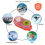 5pcs Life Jacket Light Emergency Signal Locator Saving Energy-Efficient Waterproof Portable 4